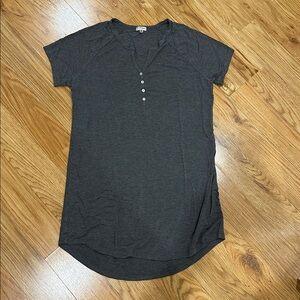 PJ Salvage Sleep Shirt Gray